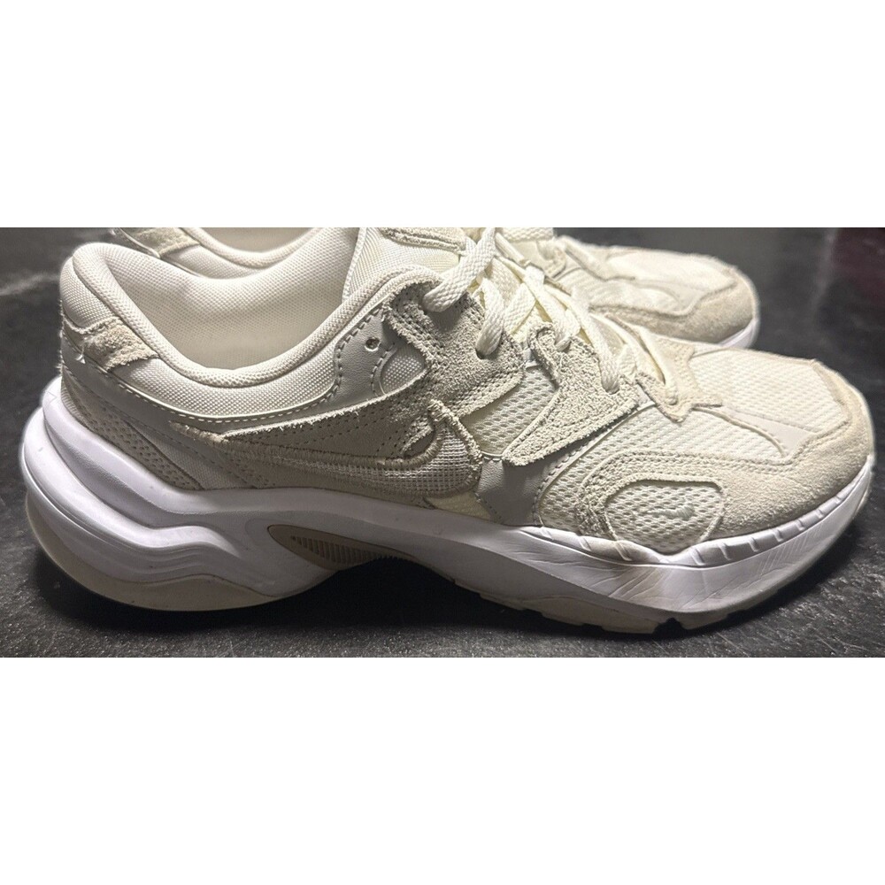 Nike AL8 Women's Size 9.5 Running Shoes Beige White Athletic Trainer Sneakers